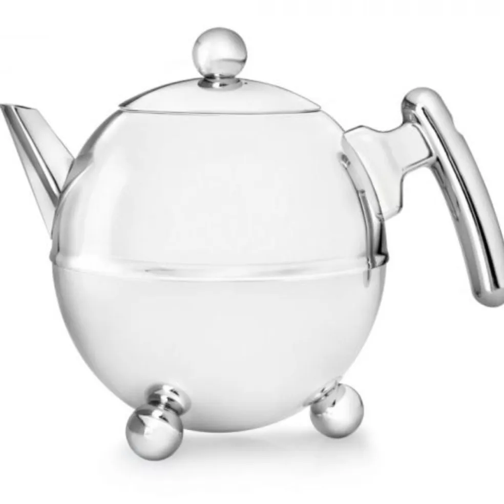 Tetera redonda de acero inox de doble pared 1,2 l Duet® Bella Ronde Bredemeijer