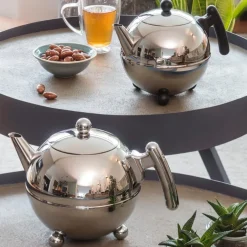 Tetera redonda de acero inox de doble pared 1,2 l Duet® Bella Ronde Bredemeijer