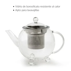 Tetera redonda de cristal 0,5 l Bella Ronde Bredemeijer