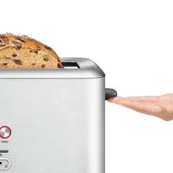 Tostadora de 2 ranuras largas con indicador LED Sage
