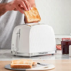Tostadora de 2 rebanadas Honeycomb de Russell Hobbs