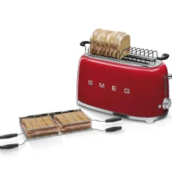 Tostadora de 4 rebanadas 50' Style de SMEG