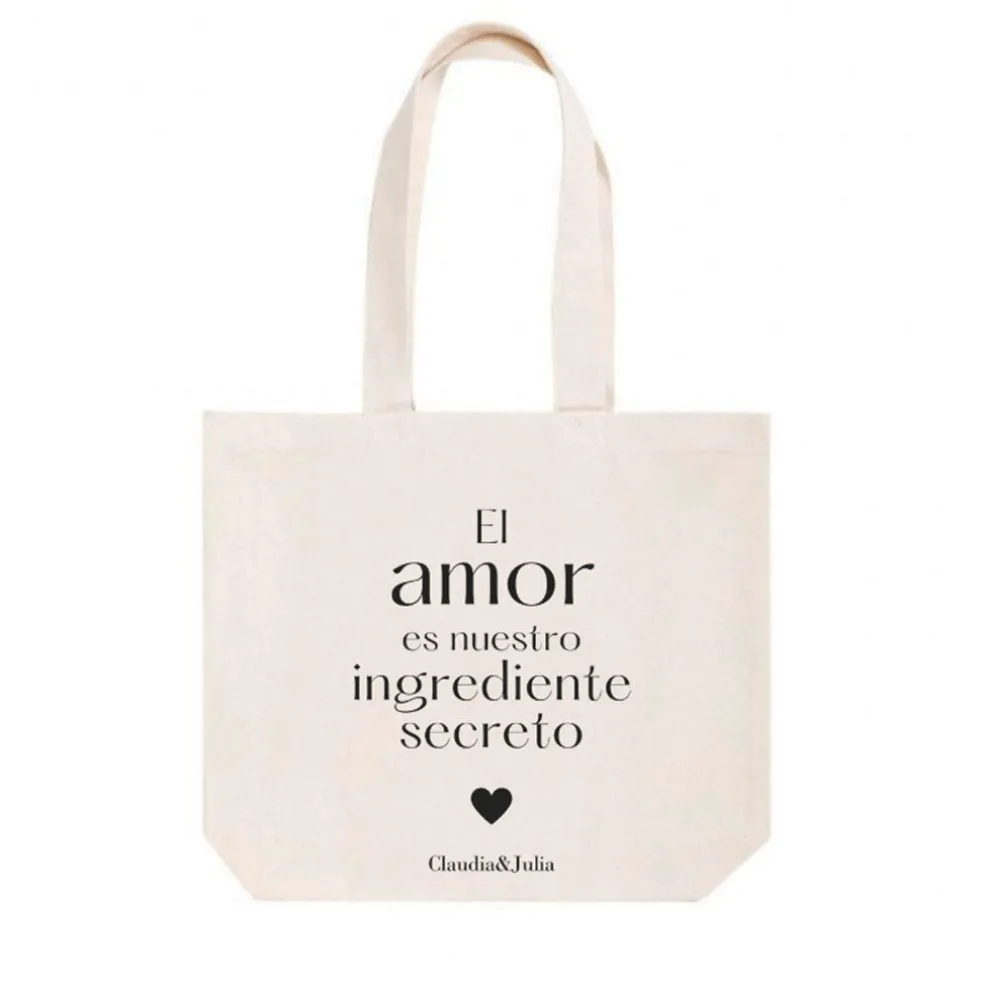 Tote bag 10 años Claudia&Julia