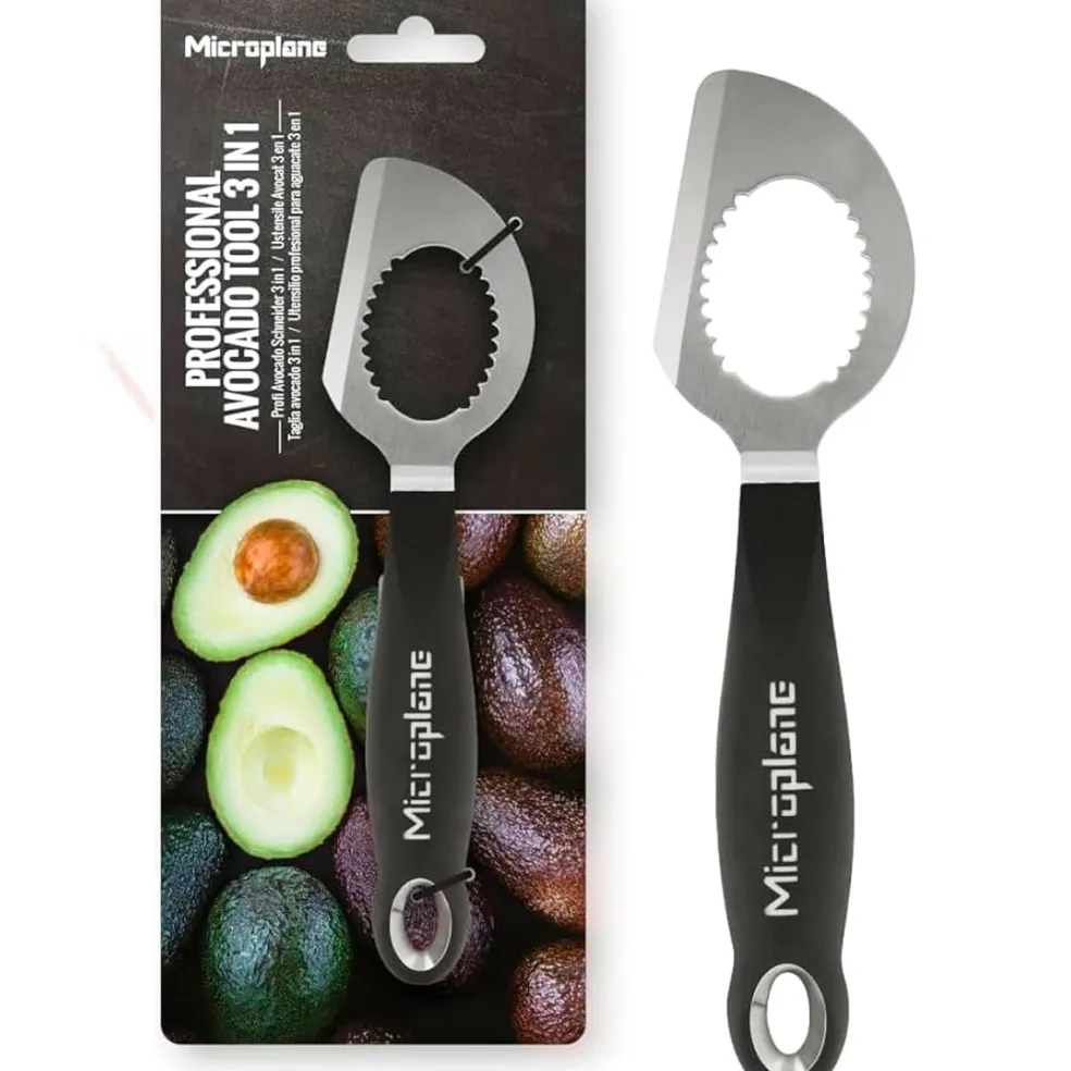 Utensilio 3 en 1 para aguacates Microplane