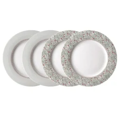 Vajilla de 16 piezas de porcelana Wild Clematis Laura Ashley