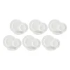 Vajilla de 18 piezas de porcelana Collina La Porcellana Bianca