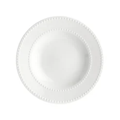 Vajilla de 18 piezas de porcelana Collina La Porcellana Bianca