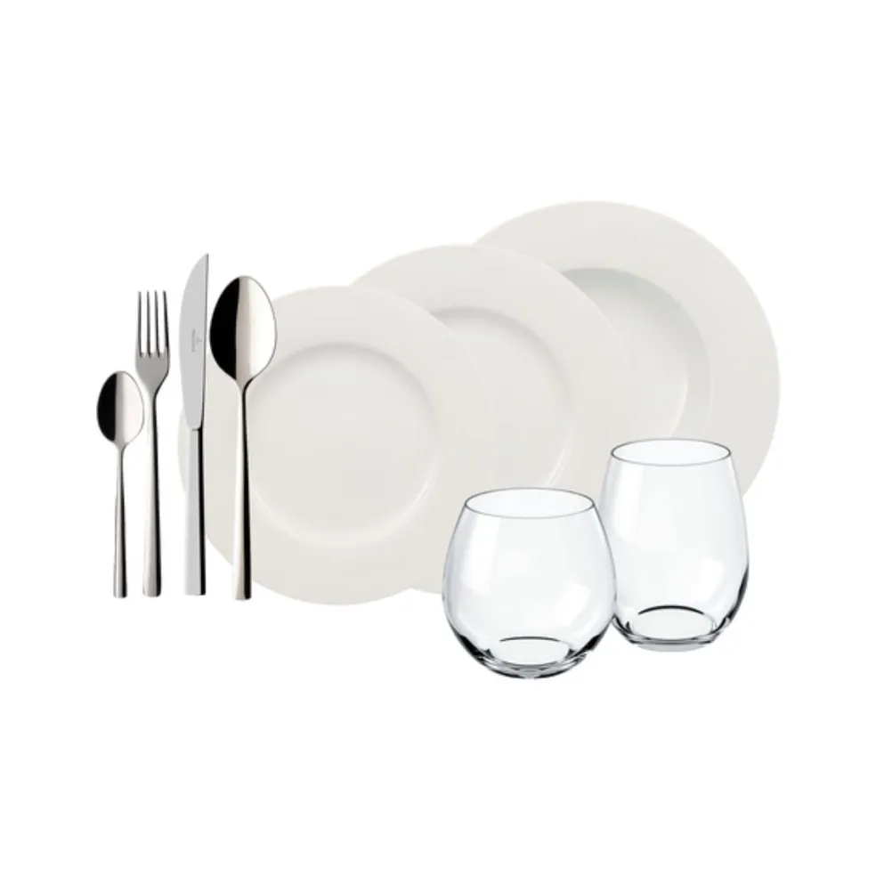 Vajilla de 36 piezas World White Villeroy & Boch