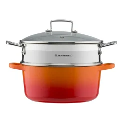 Vaporera acero inoxidable para ollas de 20 a 24 cm Le Creuset