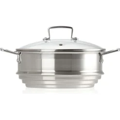 Vaporera acero inoxidable para ollas de 20 a 24 cm Le Creuset