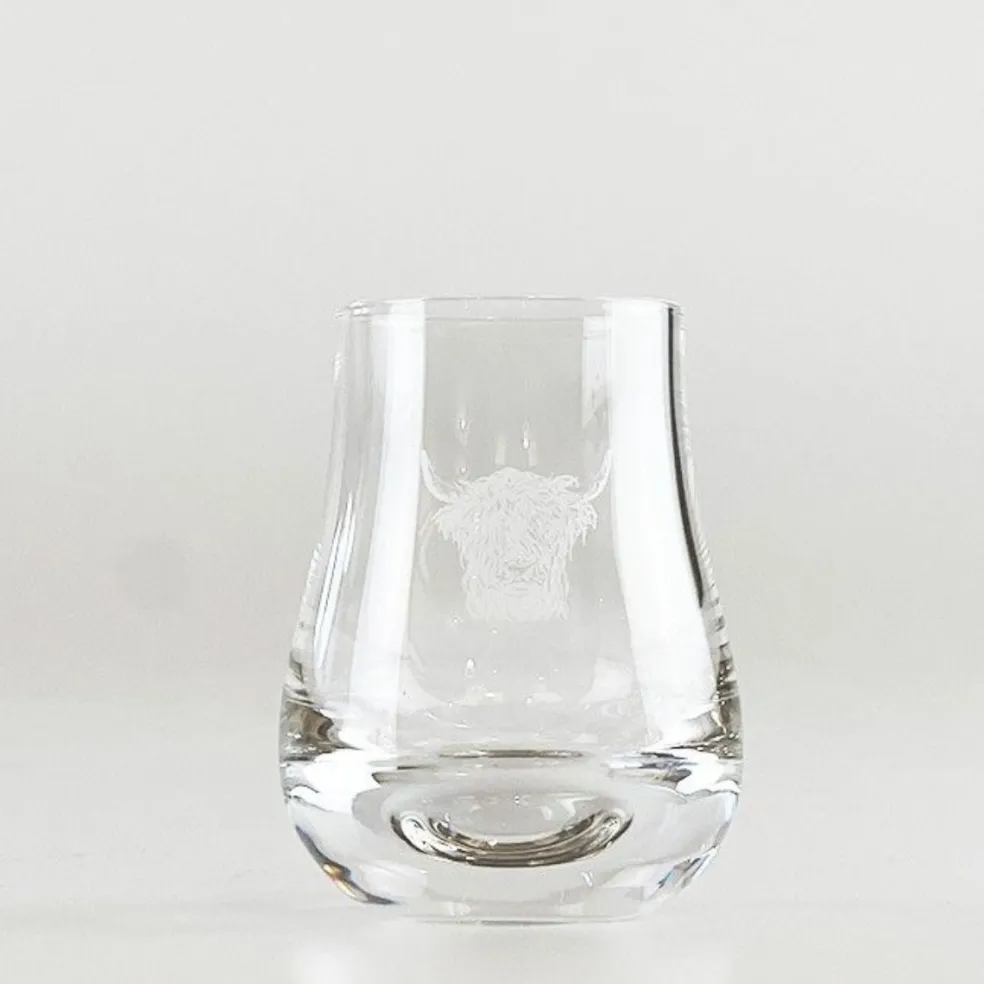 Vaso de cata de cristal para whisky y licores Selbrae