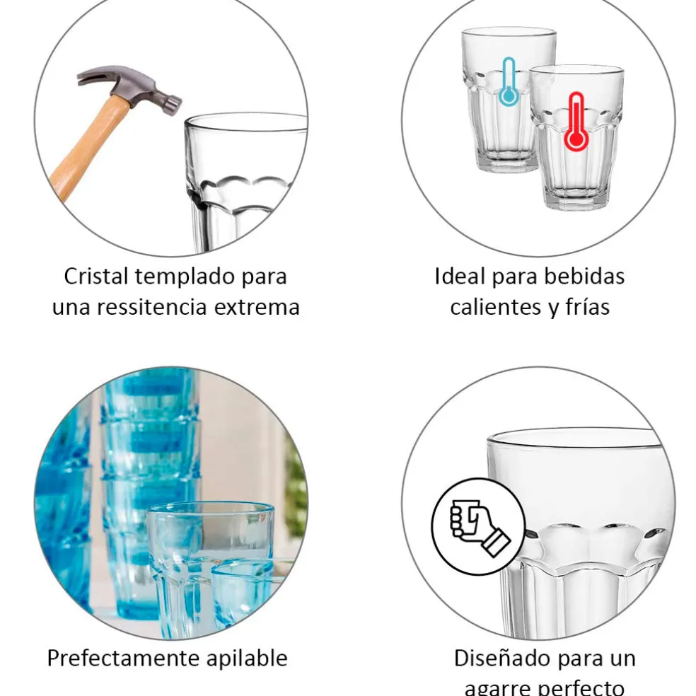 Vasos Barshine de Bormioli Rocco