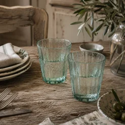 Vasos de cristal Glass Laura Ashley
