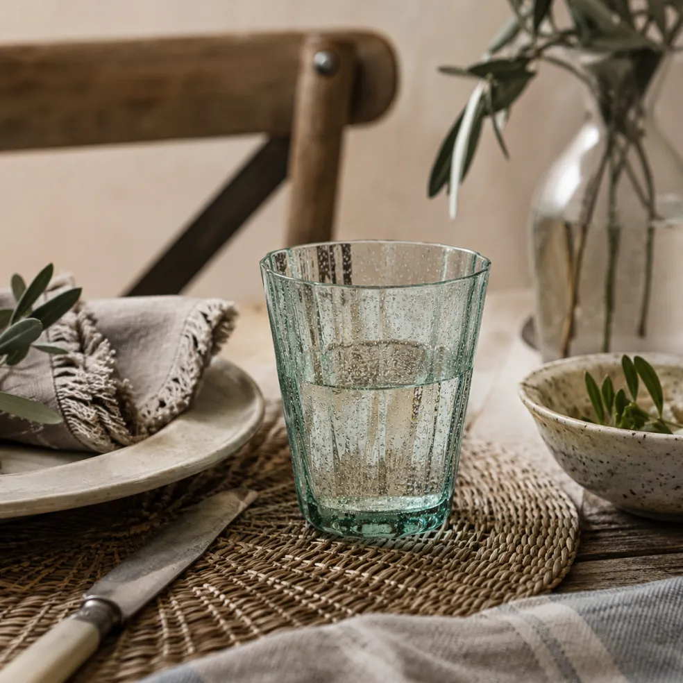 Vasos de cristal Glass Laura Ashley