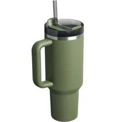 Vaso termo con asa y pajita The Quencher FlowState Stanley