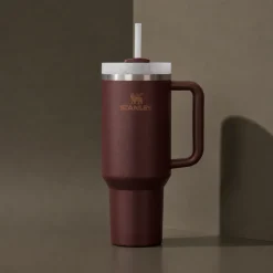 Vaso termo con asa y pajita The Quencher FlowState Stanley
