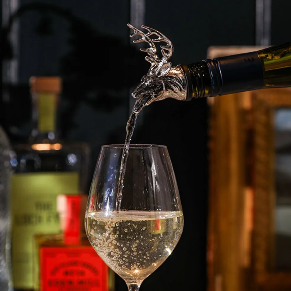 Vertedor para botellas de acero inoxidable Selbrae