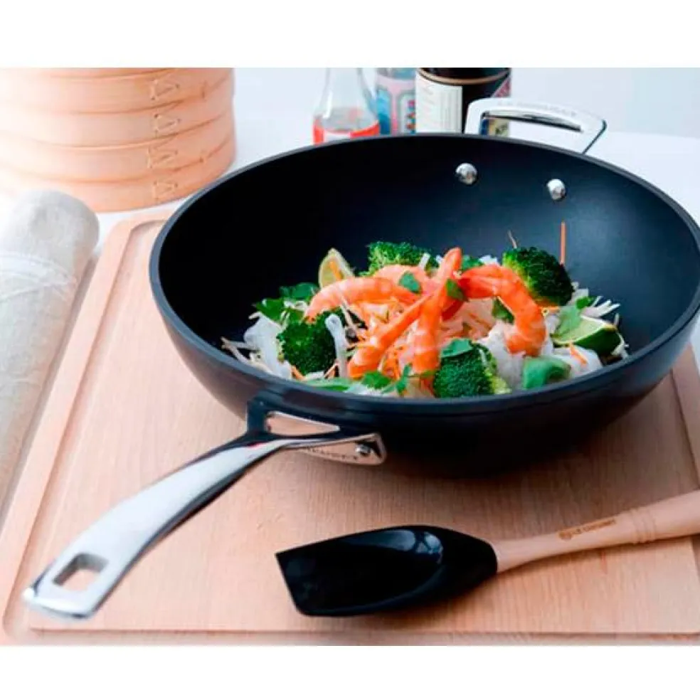 Wok antiadherente Le Creuset