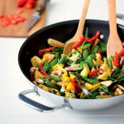 Wok antiadherente Premium 30 cm Le Creuset