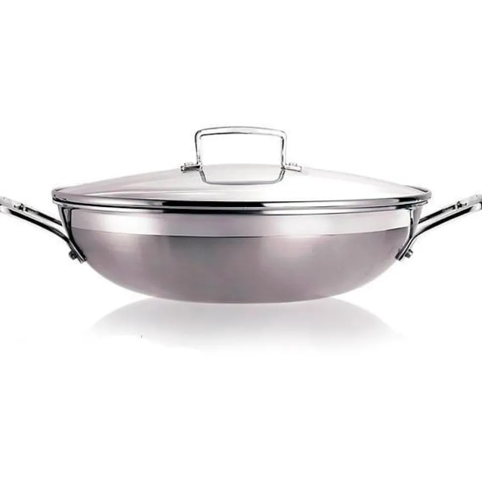Wok antiadherente Premium 30 cm Le Creuset