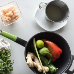 Wok antiadherente Prior BRA