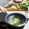 Wok cerámico con exterior de acero inoxidable Premiere GreenPan