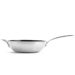 Wok cerámico con exterior de acero inoxidable Premiere GreenPan