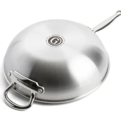 Wok cerámico con exterior de acero inoxidable Premiere GreenPan