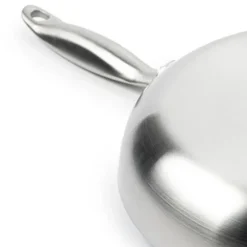 Wok cerámico con exterior de acero inoxidable Geneva GreenPan