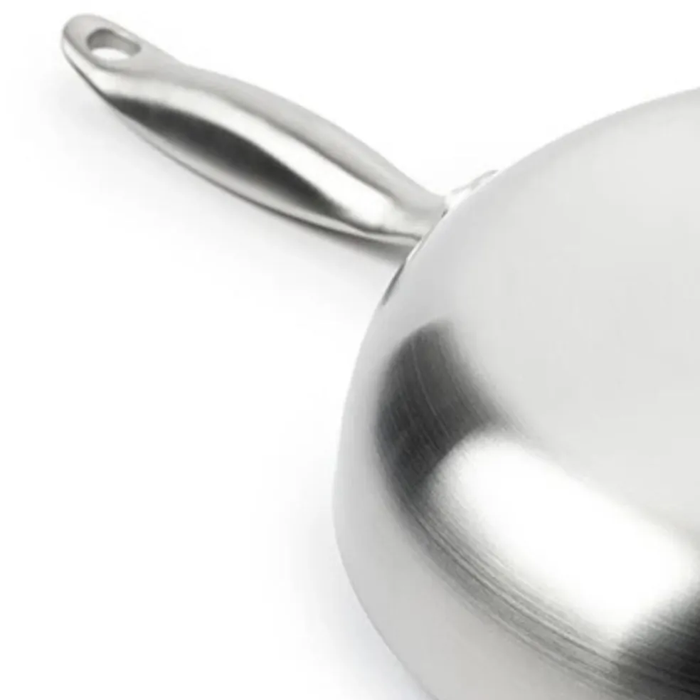 Wok cerámico con exterior de acero inoxidable Geneva GreenPan