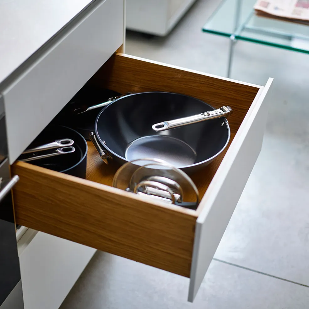 Wok cerámico con mango plegable Space Joseph Joseph