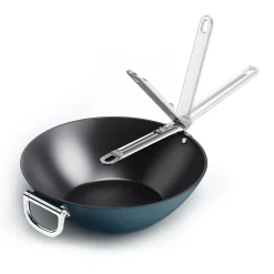 Wok cerámico con mango plegable Space Joseph Joseph