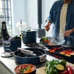 Wok cerámico con mango plegable Space Joseph Joseph