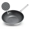 Wok cerámico de acero inoxidable tricapa con fondo de nido de abeja Apex GreenPan