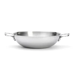 Wok con asas de acero inoxidable Affinity De Buyer