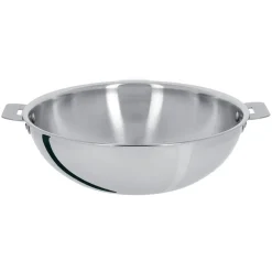 Wok de acero inoxidable multicapa Casteline Cristel