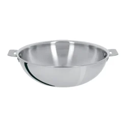 Wok de acero inoxidable multicapa Casteline Cristel