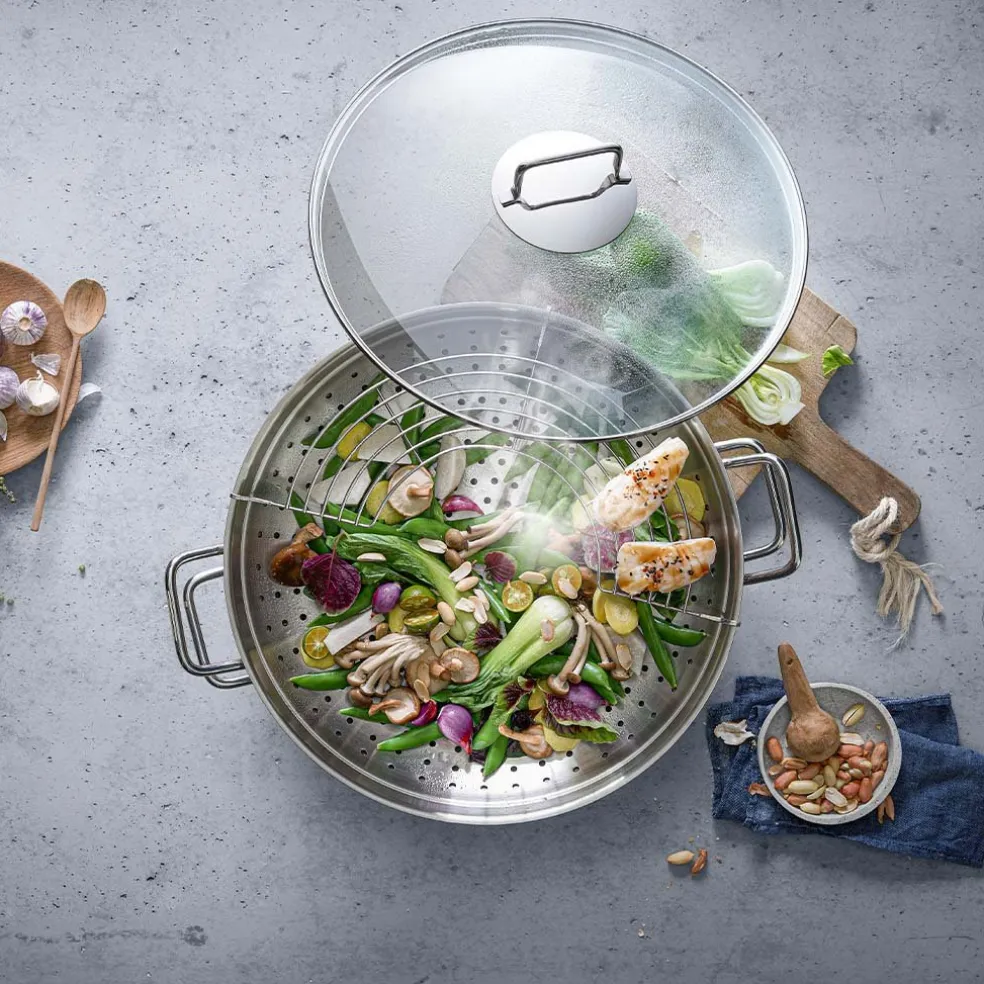 Wok 4 piezas Macao de WMF